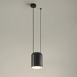 Pendelleuchte ATTIC RECTANGULAR SHAPE V E27 15W schwarz