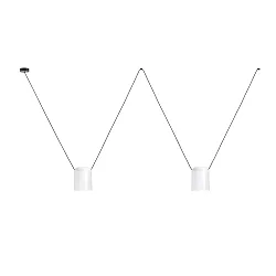 Pendelleuchte ATTIC DOUBLE RECTANGULAR SHAPE E27 15W weiß