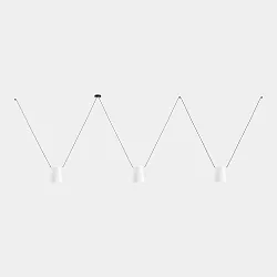 pendant luminaire ATTIC 3 3 flames, conical E27 IP20