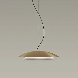 pendant luminaire NOWAY BIG LED IP20, gold matt