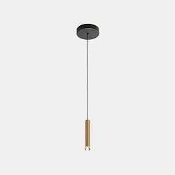 pendant luminaire CANDLE XS 1 BODIES LED IP20, brass