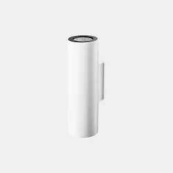 wall luminaire PIPE up / down, 2 flames GU10 IP23, black dimmable