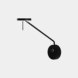 LED Wand- und Leseleuchte INVISIBLE READER LARGE, 37.4cm, mit Touch-Dimmer, verstellbar, schwarz, 11.2W 2700K 511lm 94°
