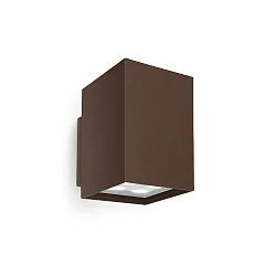 LED Außenwandleuchte AFRODITA POWER LED, IP55 IK04, Up / Down, UGR <16, schaltbar, 21.6W, 3000K, Braun