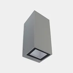outdoor wall luminaire AFRODITA GU10 DOUBLE up / down, 2 flames GU10 IP65, grey dimmable