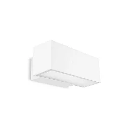 LED Außenwandleuchte AFRODITA LED DOUBLE EMISSION, IP66 IK04, Up/Down, 30cm, CASAMBI dimmbar, 40.7W, 3000K, Weiß
