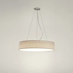 wall and ceiling luminaire BOL 450MM switchable IP23, sand coloured 