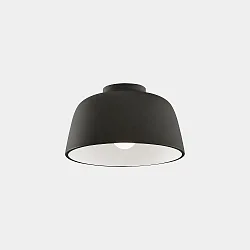 wall and ceiling luminaire MISO Ø 285MM E27 IP20, gold, black dimmable