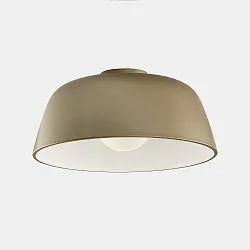 Design Deckenleuchte MISO, IP20, Ø 43.3 cm, E27, Stahl, gold / innen weiß