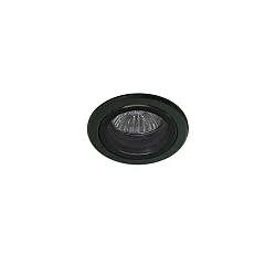 recessed luminaire EKO DOWNLIGHT LED down, round, rigid IP66, black dimmable 6,1W 369lm 3000K 24° CRI > 80