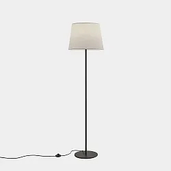 Stehleuchte METRICA ROUND E27 15W, ohne Schirm, schwarz