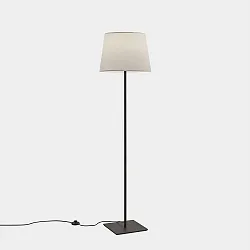 Stehleuchte METRICA SQUARE E27 15W, ohne Schirm, schwarz