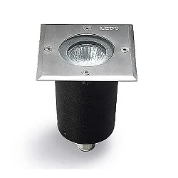 Bodeneinbauleuchte IP65-IP67 GEA GU10 SQUARE GU10 8W AISI316-EDELSTAHL