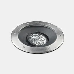 LED Bodeneinbauleuchte GEA COB IP65-IP67, Ø125MM EDELSTAHL AISI 316, AI