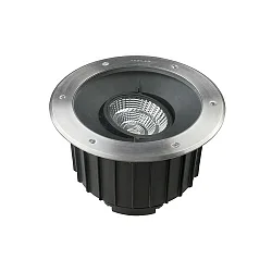 LED Bodeneinbaustrahler GEA COB Ø 30cm, IP65-IP67, IK10, Edelstahl AISI 316, 35W 2700K 3681lm 18°