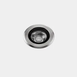 Bodeneinbauleuchte IP66-IP67 MAX Ø75MM ROUND LED 6,5W 2700K AISI316-EDELSTAHL