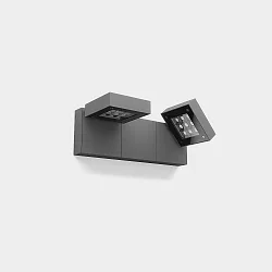 LED Wandleuchte MODIS DOUBLE IP66, 430MM 18,3,18,3W WARM weiß - 3000K SCHALT