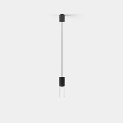 Pendelleuchte IRIS PENJANT SURFACE 11.7W 4000K CRI 90 schwarz IP20