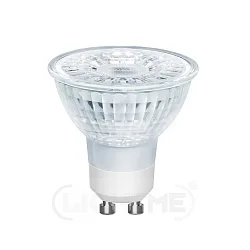 LED Glas-Reflektorlampe, GU10, 5W 3000K 350lm 38°, dimmbar
