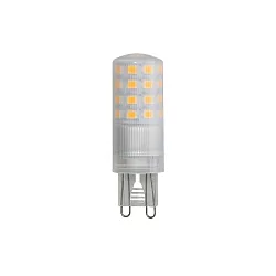 LED Leuchtmittel G9,  4W, 3000K, 470lm, IP20, dimmbar, klar