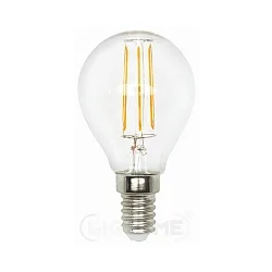 LED Filament Tropfenform P45, E14, 4.5W 4000K 470lm, klar