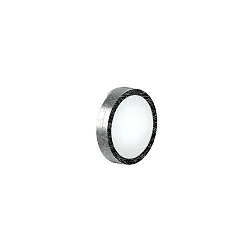 Spiegel-Klemmleuchte DONNA LED, rund, IP44, CCT, inkl. GX53 6W 2700K/4000K 400lm, Blattsilber