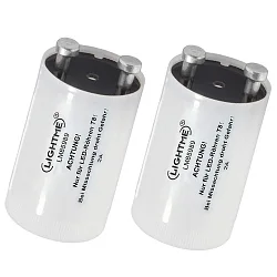 (LIGHTME) 2er-Pack T8 Starterbrücke mit 2A Sicherung für LED