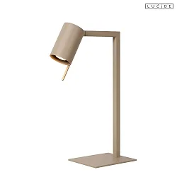 Tischleuchte LESLEY 1x GU10 IP20 taupe