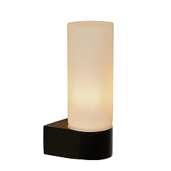 Wandleuchte JESSE Badezimmerleuchte, 1xG9, IP44, schwarz
