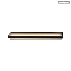 LED Wand-/Badezimmerleuchte WANDA 60cm 120° 18W 3000K IP44 CRI>80 schwarz/opal