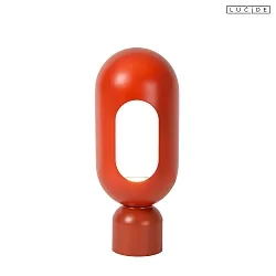table lamp BARRIS E27 IP20, terracotta 