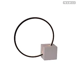 table lamp CIRKELIS IP20, grey, black dimmable