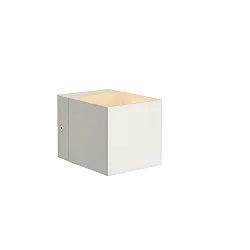 wall luminaire DEVI square G9 IP20, white dimmable