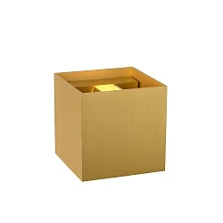 LED Wandleuchte XIO, G9, 1x4W, 2700K, dimmbar, Gold matt, messing
