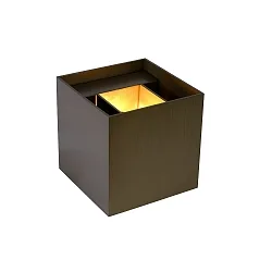 LED Wandleuchte XIO, G9, 1x4W, 2700K, dimmbar, Rostfarbe