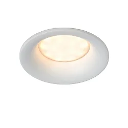 recessed spotlight ZIVA round GU10 IP44, white matt