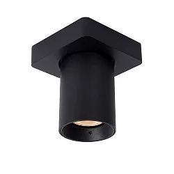 LED Deckenstrahler NIGEL, GU10, 1x5W 2200K/3000K, dimmbar, schwarz