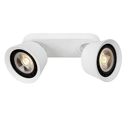 spot TRIGONO ES111 2 flames, adjustable, conical ES111 IP20, white dimmable