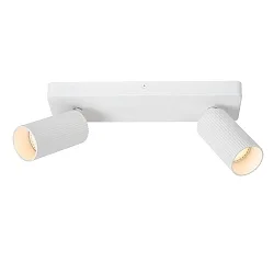 Deckenstrahler CLUBS, 2xGU10, weiß