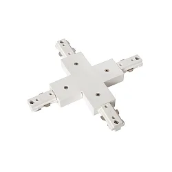 1-phase X-connector TRACK, white