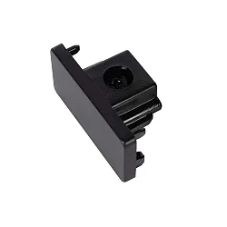 1-phase end cap TRACK, black