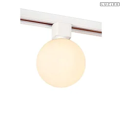 1-Phasen Schienenstrahler TRACK TYCHO 1x G9 Glas/opal/weiß