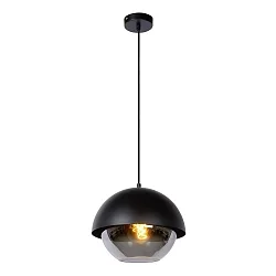 Pendelleuchte COOPER, Ø 30 cm, 1xE27, schwarz