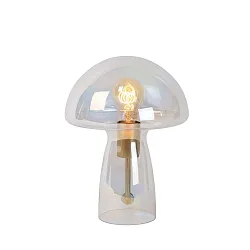 Tischleuchte FUNGO, 1xE27, transparent