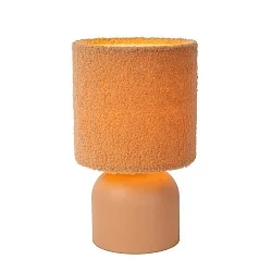 Tischleuchte WOOLLY, Ø 16 cm, 1xE14, Ockergelb