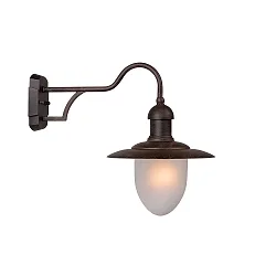 Outdoor Wandleuchte ARUBA, 1xE27, IP44, schwarz