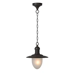 Outdoor Pendelleuchte ARUBA, Ø 25 cm, 1xE27, IP44, rost