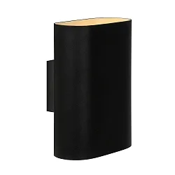 Wandleuchte OVALIS, 2xE14, schwarz