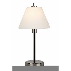 Tischleuchte TOUCH, Ø 22 cm, 1xE14, dimmbar, Chrom matt