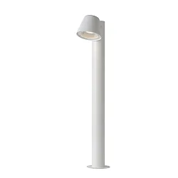 LED Outdoor Pollerleuchte DINGO, GU10, 1x5W, 3000K, IP44, weiß